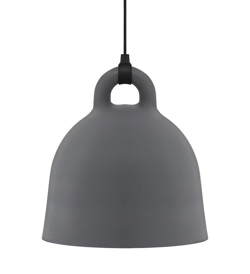 Bell Pendelleuchte - Groß, Grau